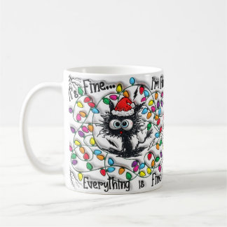 Tazas divertidas de Navidad, tazas de café persona