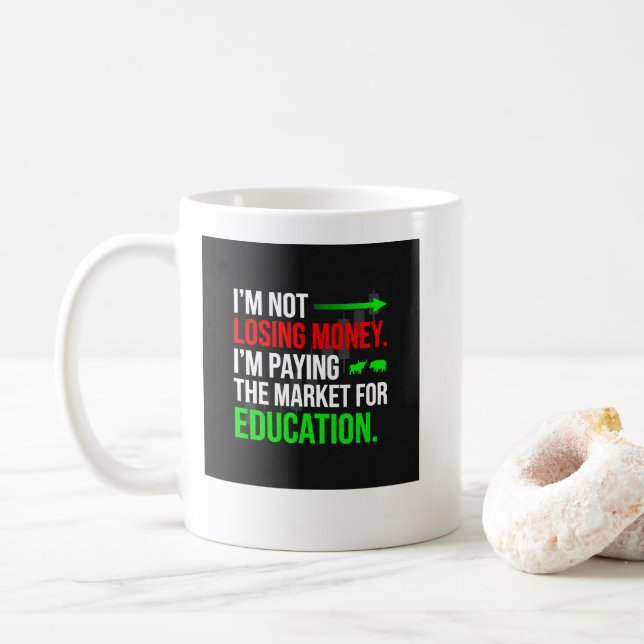 tazas divertidas de trading de divisas (Con donut)