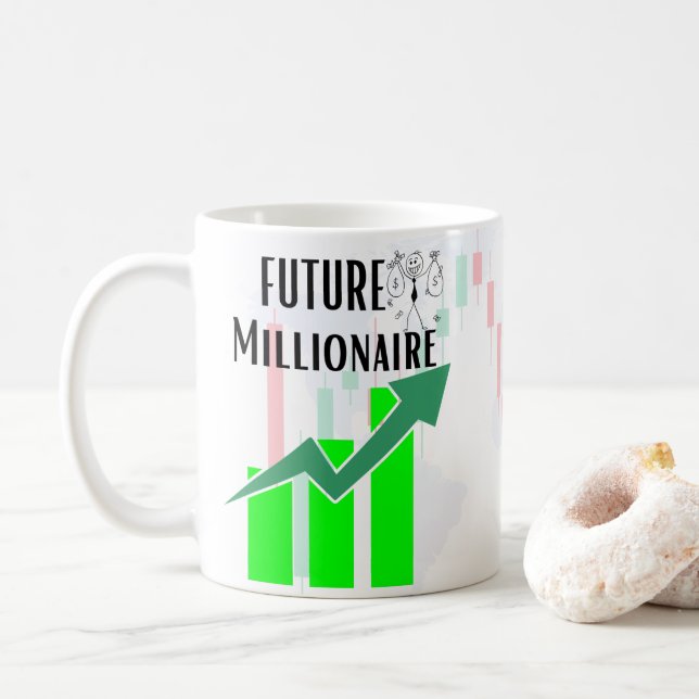 tazas divertidas de trading de divisas (Con donut)