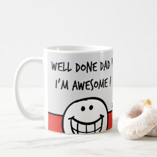 Tazas divertidas para papá Día del padre Mejor pap