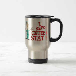 Tazas divertidas: ¡Stat del café!
