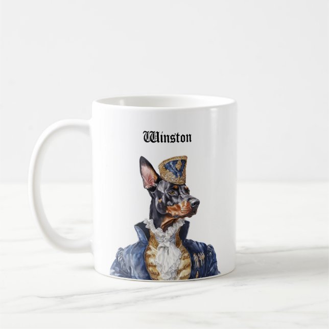 Tazas Doberman Pinscher Victoriano (Izquierda)