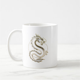 Tazas Dragón de Oro de Asia