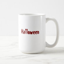 Tazas espeluznantes de dos tonos de Halloween en r