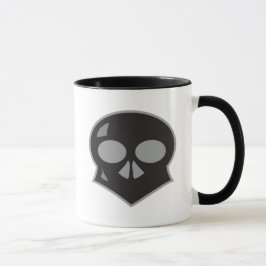 Tazas espeluznantes del cráneo