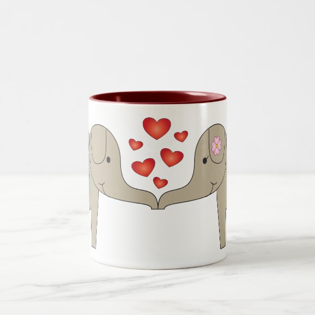 Tazas grandes del amor (Centro)