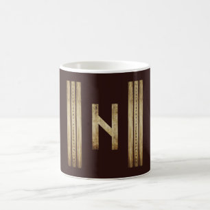 Tazas Hagalaz Marrón Grunge