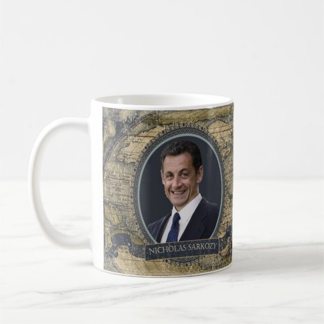 Tazas históricas de Nicholas Sarkozy (Izquierda)