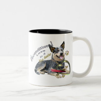 Tazas incondicionales del amor del perro