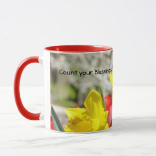 Tazas inspiradoras ¡Cuenta tus Bendiciones dos vec