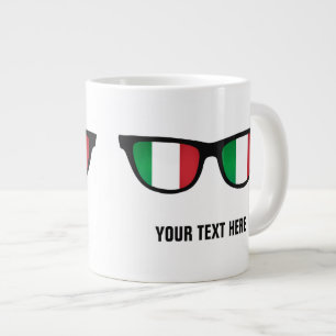 Tazas italianas del personalizado de las sombras