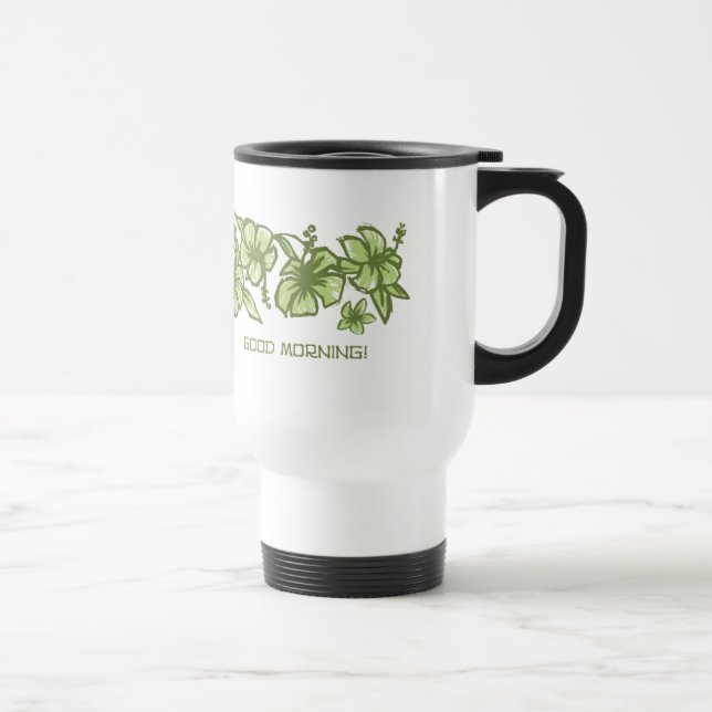 Tazas Kakahiaka Hawaiian Hibiscus (Derecha)