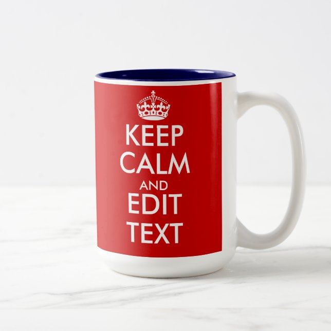 Tazas Keep Calm (Derecha)