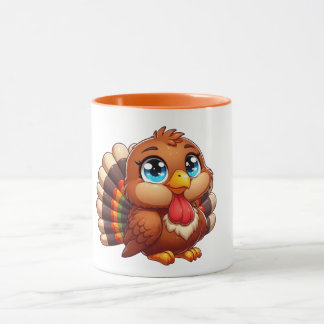 Tazas lindas de Acción de Gracias