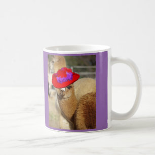 Tazas lindas de la alpaca