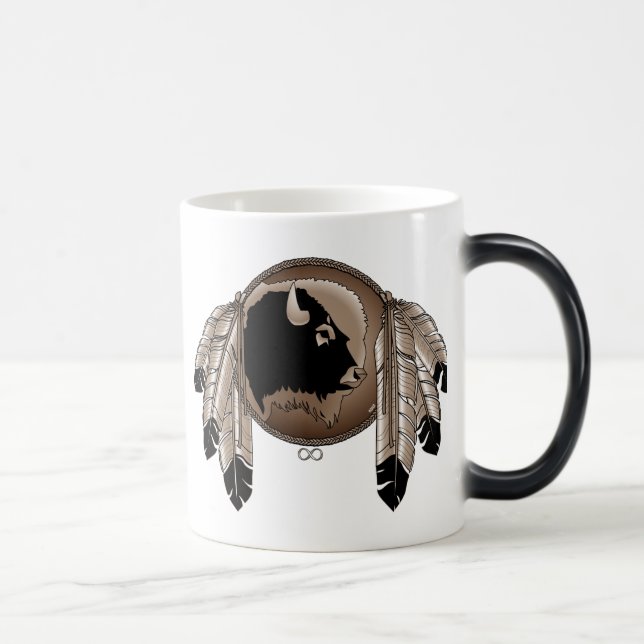 Tazas nativas de Metis Wildilfe de la primera de (Derecha)