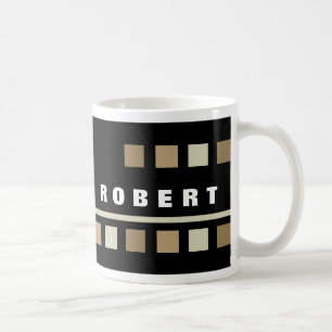 Tazas negras personalizadas