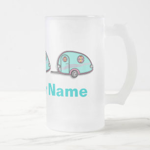 Tazas o Steins helados remolque del descenso rv