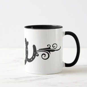 Tazas o taza occidentales del diseñador de las
