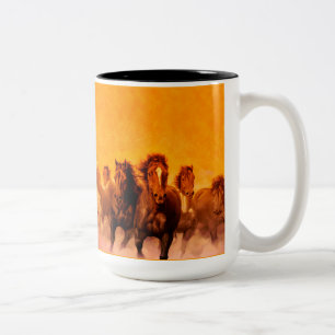 Tazas para café, té - Caballos, Taza