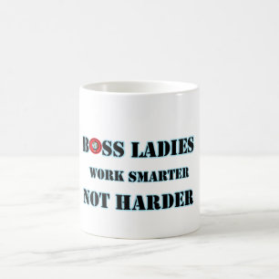 Tazas para Jefas que Trabajan más Inteligente no m