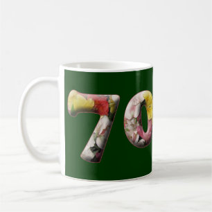 Tazas personalizables de 70 hitos 70 cumpleaños