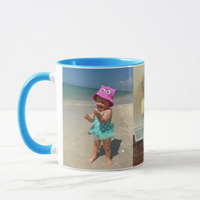 Tazas personalizadas con fotos impresas de 1 a 3 (Izquierda)