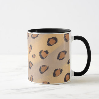 Tazas personalizadas con pintura de manchas de leo