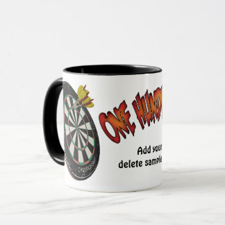 Tazas personalizadas dardos