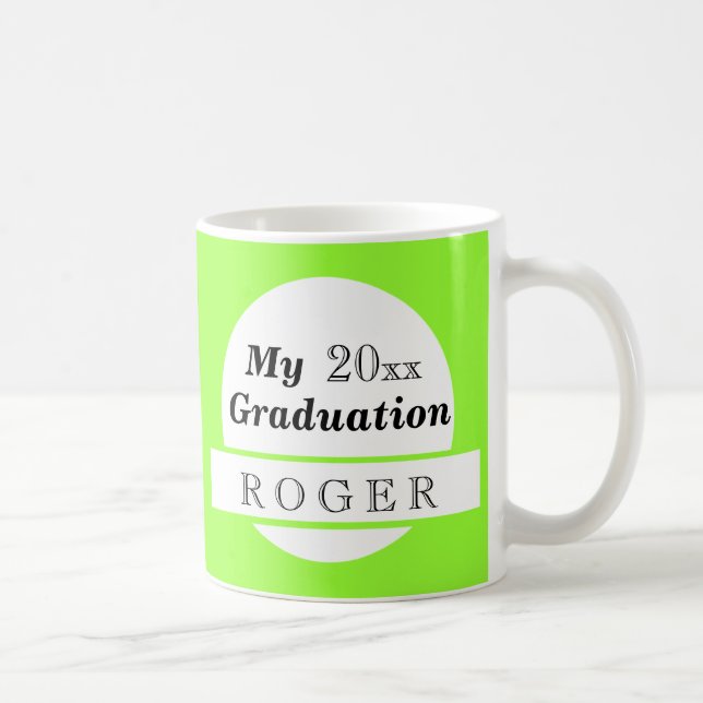 Tazas Personalizadas de Graduación (Derecha)