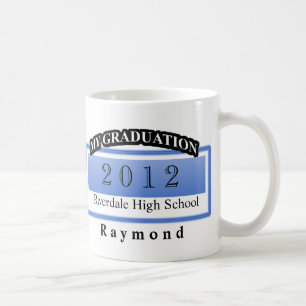 Tazas personalizadas de la graduación