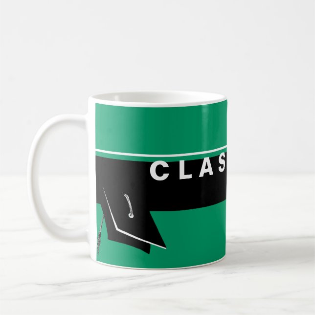 Tazas personalizadas de la promoción de 2012 (Izquierda)