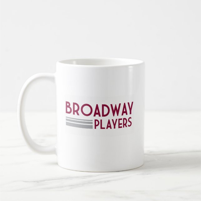 Tazas personalizadas de Princeton Theatre Broadway (Izquierda)