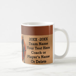 Tazas PERSONALIZADAS del baloncesto para los