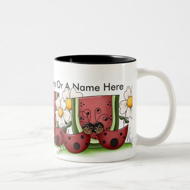 Tazas personalizadas del cumpleaños (Derecha)