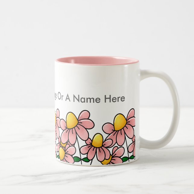 Tazas personalizadas del cumpleaños (Derecha)