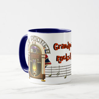 Tazas personalizadas eje de balancín viejo de la