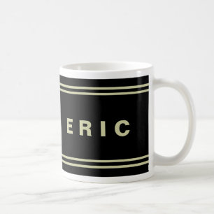 Tazas personalizadas negro