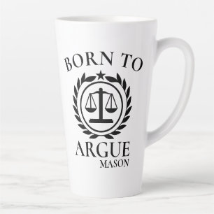 Tazas Personalizadas para Abogados Nacidos para Ar
