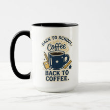 Tazas Regreso a la Escuela Café Profesor Regalo Di