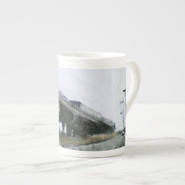 tazas rockaway del puente del Queens de Atrain de (Derecha)