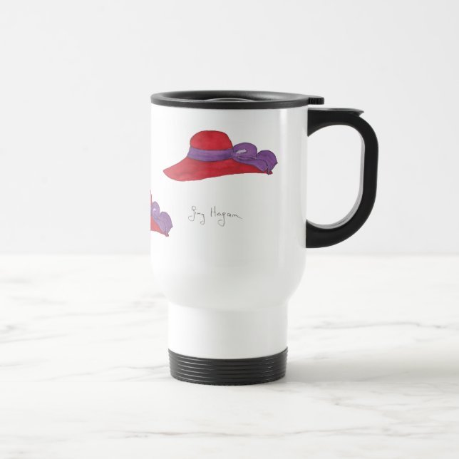 Tazas rojas y Drinkware de los gorras (Derecha)