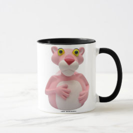 Tazas rosadas de la pantera por CelebriDucks.com