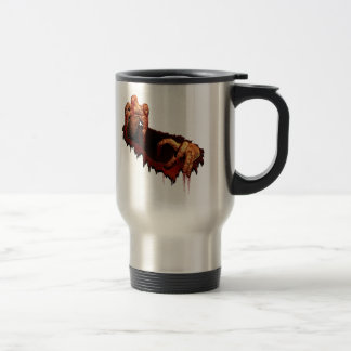 Tazas sangrientas del viaje del zombi de los