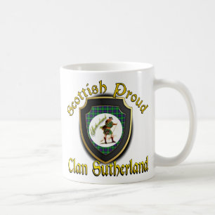 Tazas Sutherland Clan Escocés Orgullosas
