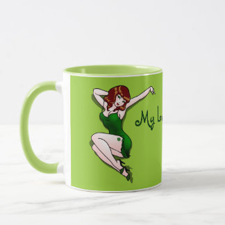 Tazas / Tazas de la suerte Pinup Día de San Patric
