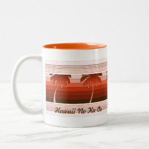 Tazas tropicales de palmas hawaianas Hilo