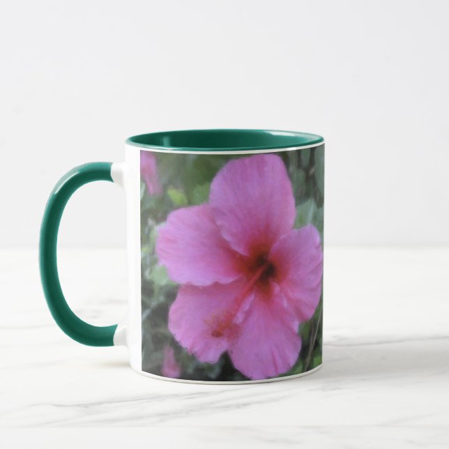Tazas tropicales hawaianas del Plumeria y del (Izquierda)