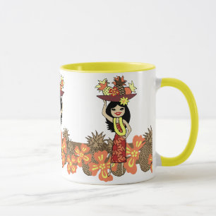 Tazas Tropicales Luau de Piña