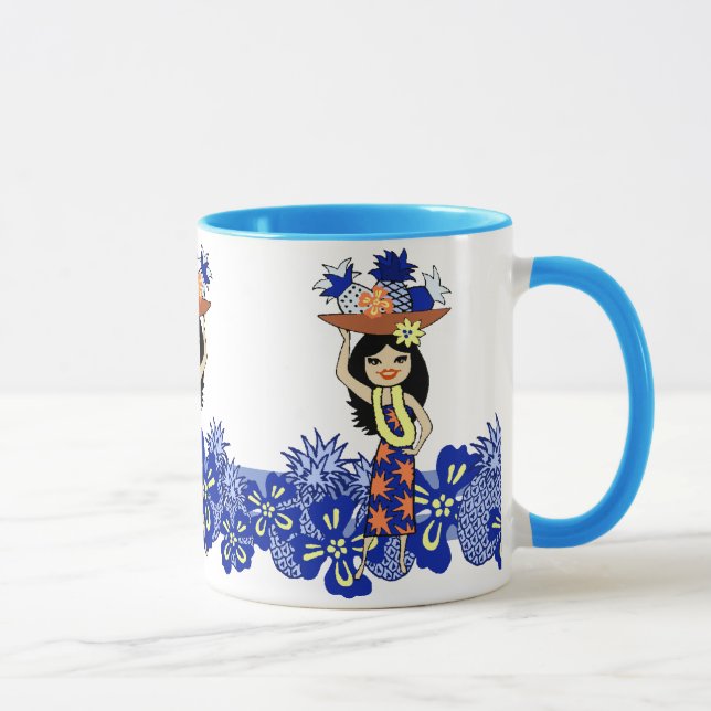 Tazas Tropicales Luau de Piña (Derecha)